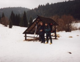 P��st�e�ek pod penzionem Ski